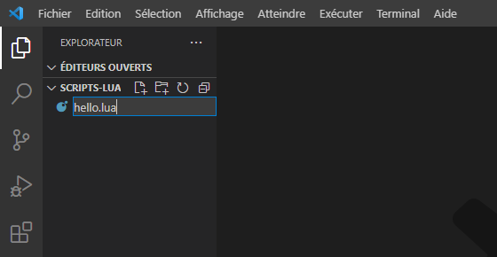 Utiliser Lua dans Visual Studio Code · Aurélien Dos Santos